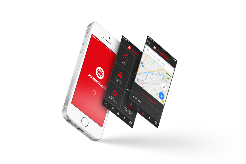 Kreidler Bike-App – Funktionen