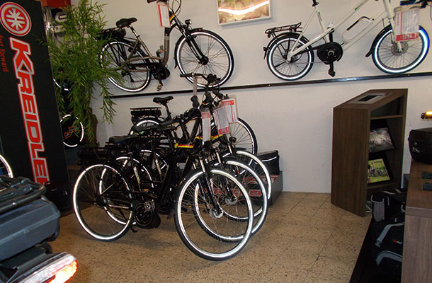 Fahrradgeschäft Düren Zweirad Wiesman der Fahrradhändler